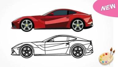 Cars And Trucks Coloring Book截图5