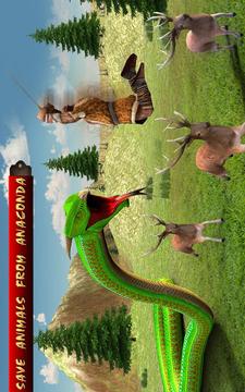 蟒蛇模拟器2018年 - 动物狩猎游戏截图