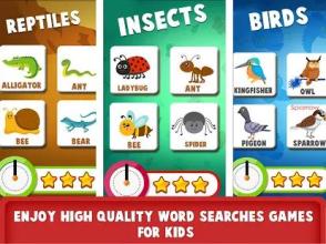 Educational Word Search Game For Kids - Word Games截图3