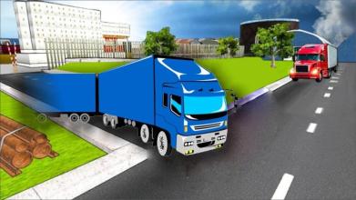 City Truck Parking Simulator 2018截图2