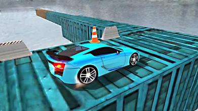 Extreme Impossible Car Racing Stunts Simulator截图3