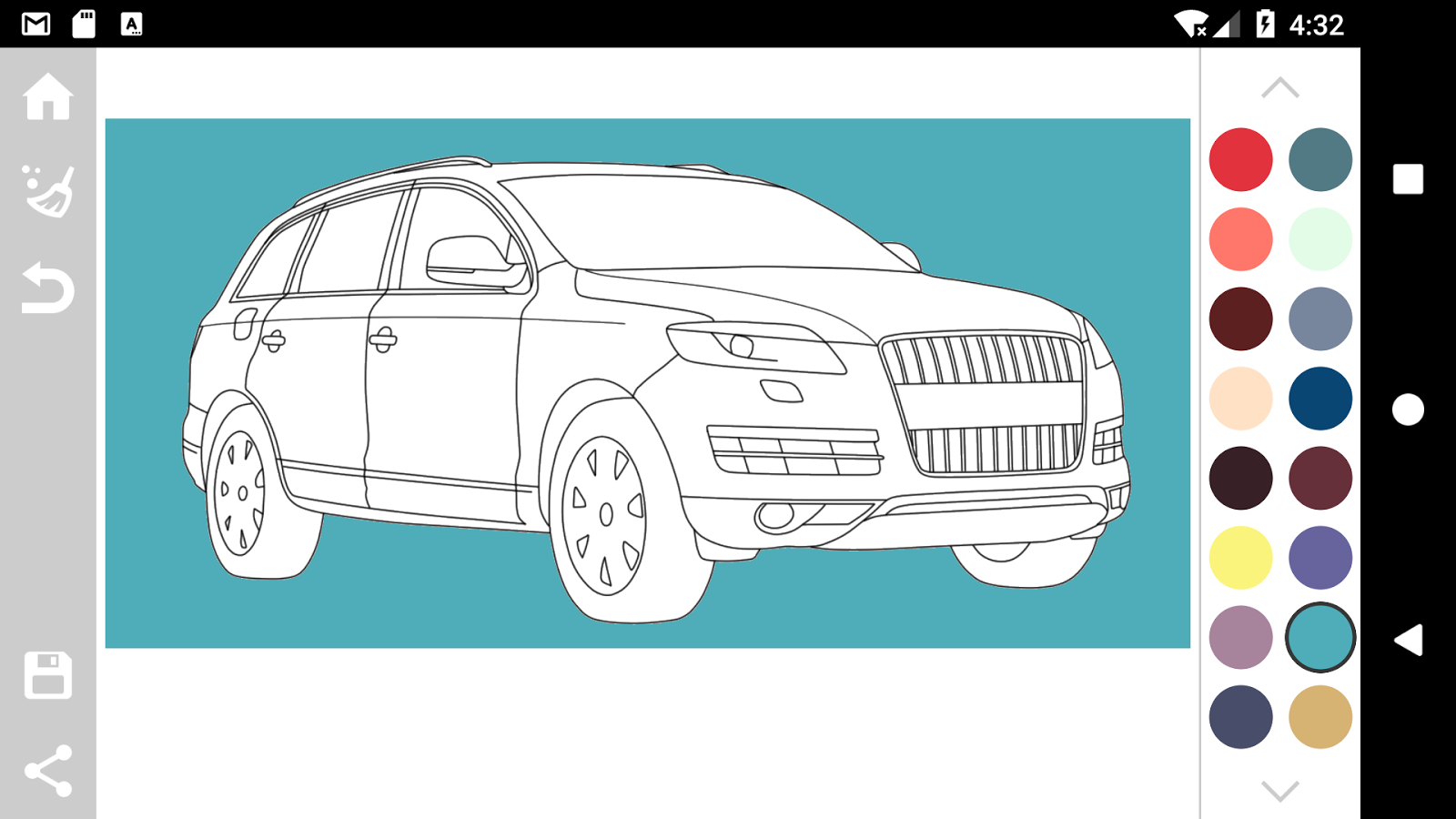 German Cars Coloring Book截图2