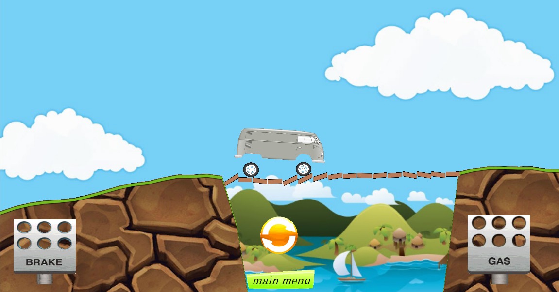 vw hill climb racing截图3