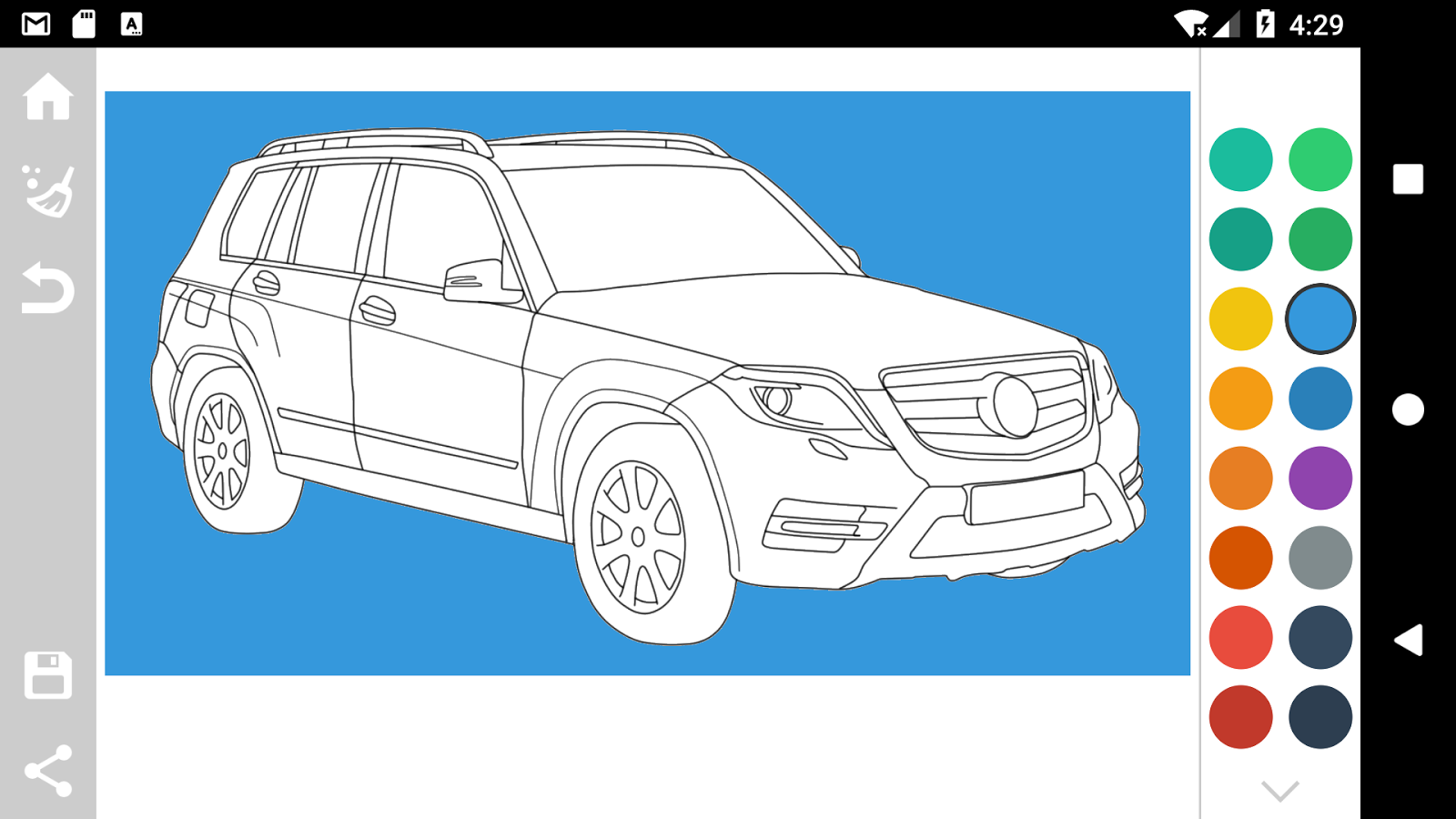 German Cars Coloring Book截图3