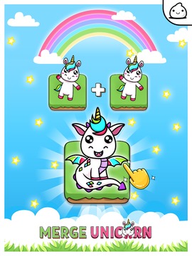 Merge Unicorn - Cute Idle & Clicker Game截图