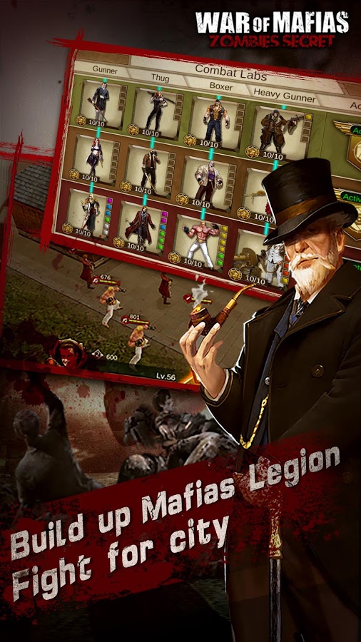 War of Mafias：Zombies Secret截图1