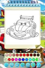 Cars Coloring Book Games截图5