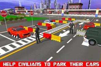 Multi Story Police Car Parking: Crime Chase截图2