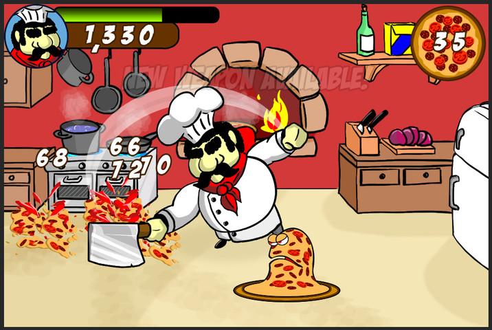 Pizza Zombie Attack截图3