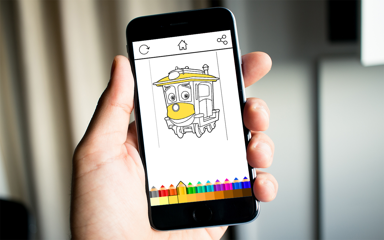 Coloring Kids Chuggi截图1