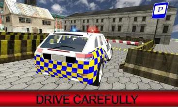 Police Car Parking Mania 3D Simulation截图1