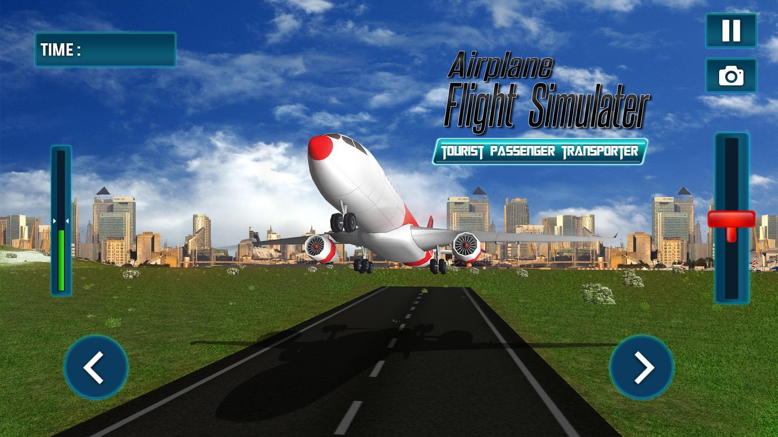 City Airplane Flight Tourist Transport Simulator截图1