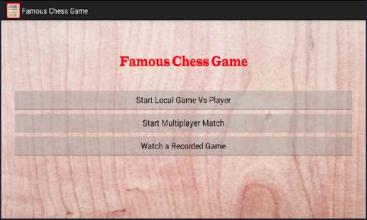 Famous Chess Game截图4