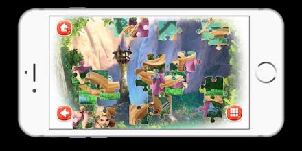 Rapunzel Puzzle Games截图5