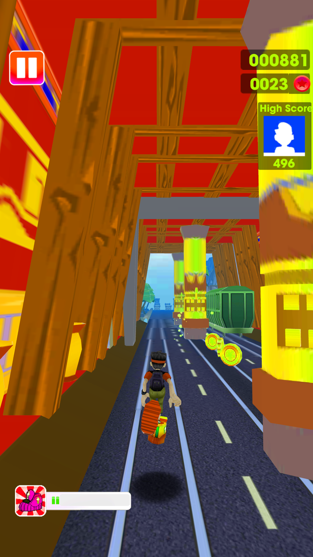 Train Surf: Bus Rush Run截图1