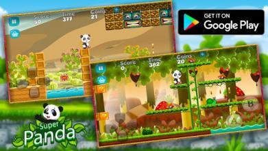 Panda Run : Panda in the Wild Jungle Adventures截图3