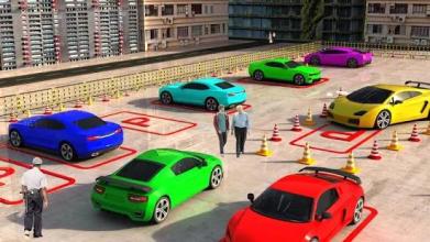 new city street car parking games 2018截图1