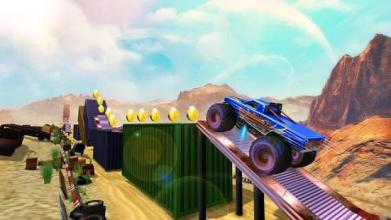 Monster Truck Tricky Stunt Race截图3