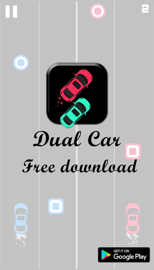 Dual Cars - The Cars game.截图2