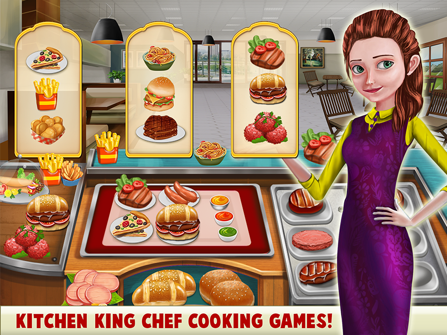 厨房国王厨师烹饪游戏截图3