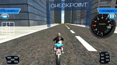 Bike Rider 3D: Traffic Rider Game截图1