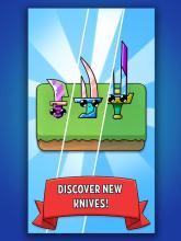 Merge Knife - Kawaii Idle Evolution Clicker Game截图2