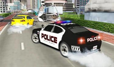 Fastest Furious Police Car Chase 3D:Cop Simulator截图1