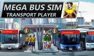 Mega Bus Transporter Sim 2018 for Football Champs截图1