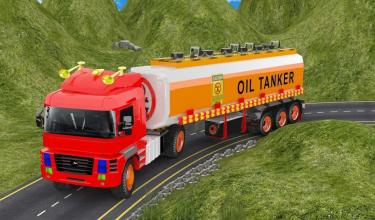 Liquid Oil Tanker Transport Cargo Drive Game截图3