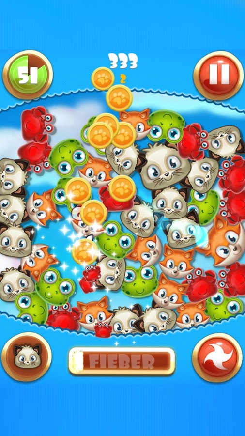 Popping Pets - FREE Match 3截图3