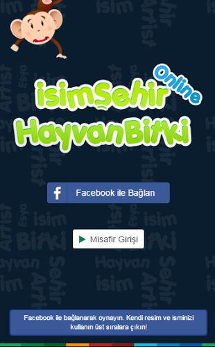 İsim Şehir Hayvan Online截图5