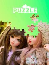 Tile puzzle - beautiful dolls截图3