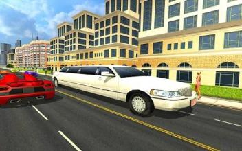 Modern Limousine Car Driving : Real Taxi Driver 3D截图5