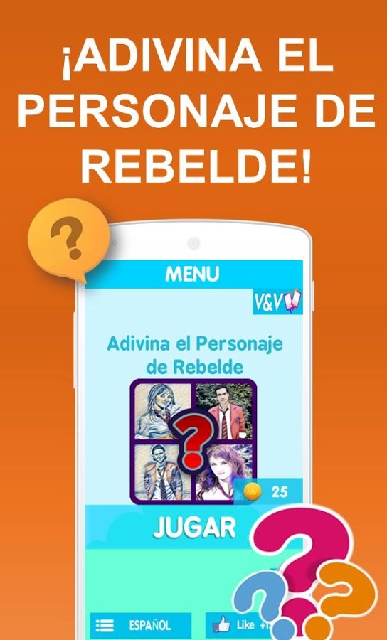 Adivina el personaje de Rebelde截图2