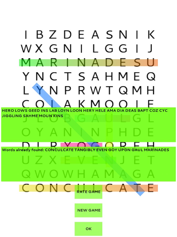 Stunning Word Search Puzzles截图3