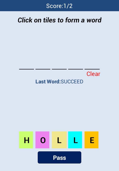 Word Jumble截图1