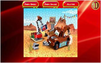 Jigsaw Lego McQueen Kids截图2