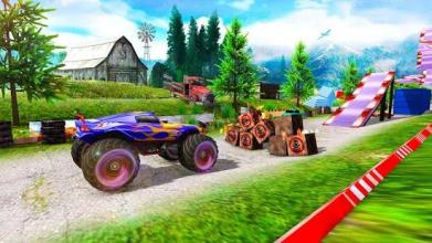 Monster Truck Tricky Stunt Race截图4