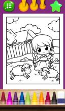 Sweet Farm Coloring Book - Education & Learning截图1