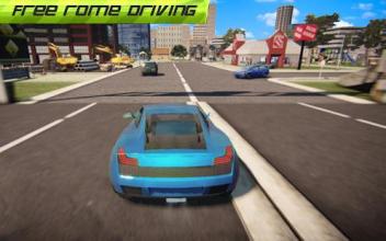 Road Racing : Highway Car Furious Drift Driving 3D截图1