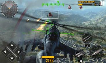 Air Combat Gunship Simulator 2018截图2