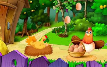 Eggs Catcher Hero : Humpty Dumpty Hen Eggs Game截图3