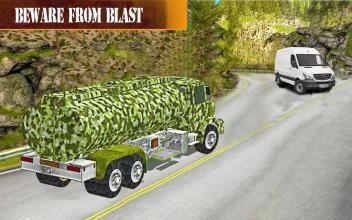 Army Oil Tanker Off-road Truck Game截图1