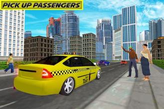 Luxury Taxi Driving 3D Game截图2