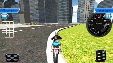 Bike Rider 3D: Traffic Rider Game截图3