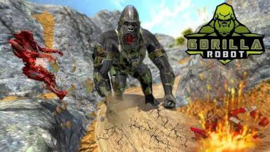 US Army Robot Gorilla Rampage – Gorilla Attack 3D截图2