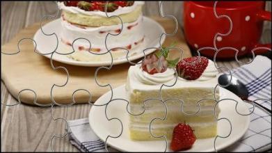 Cakes Jigsaw Puzzles Game截图3