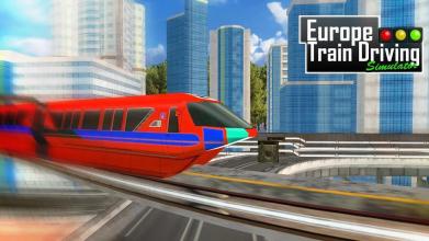 Europe Train Driving Simulator截图5