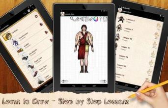 How to Draw Gods of Warriors Game截图3