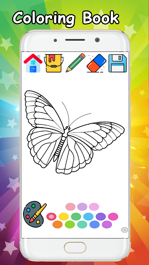 Butterfly Coloring Book - coloring Butterfly pages截图2